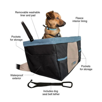 Kurgo Dog Rover Booster Seat Black - Pets Perfect