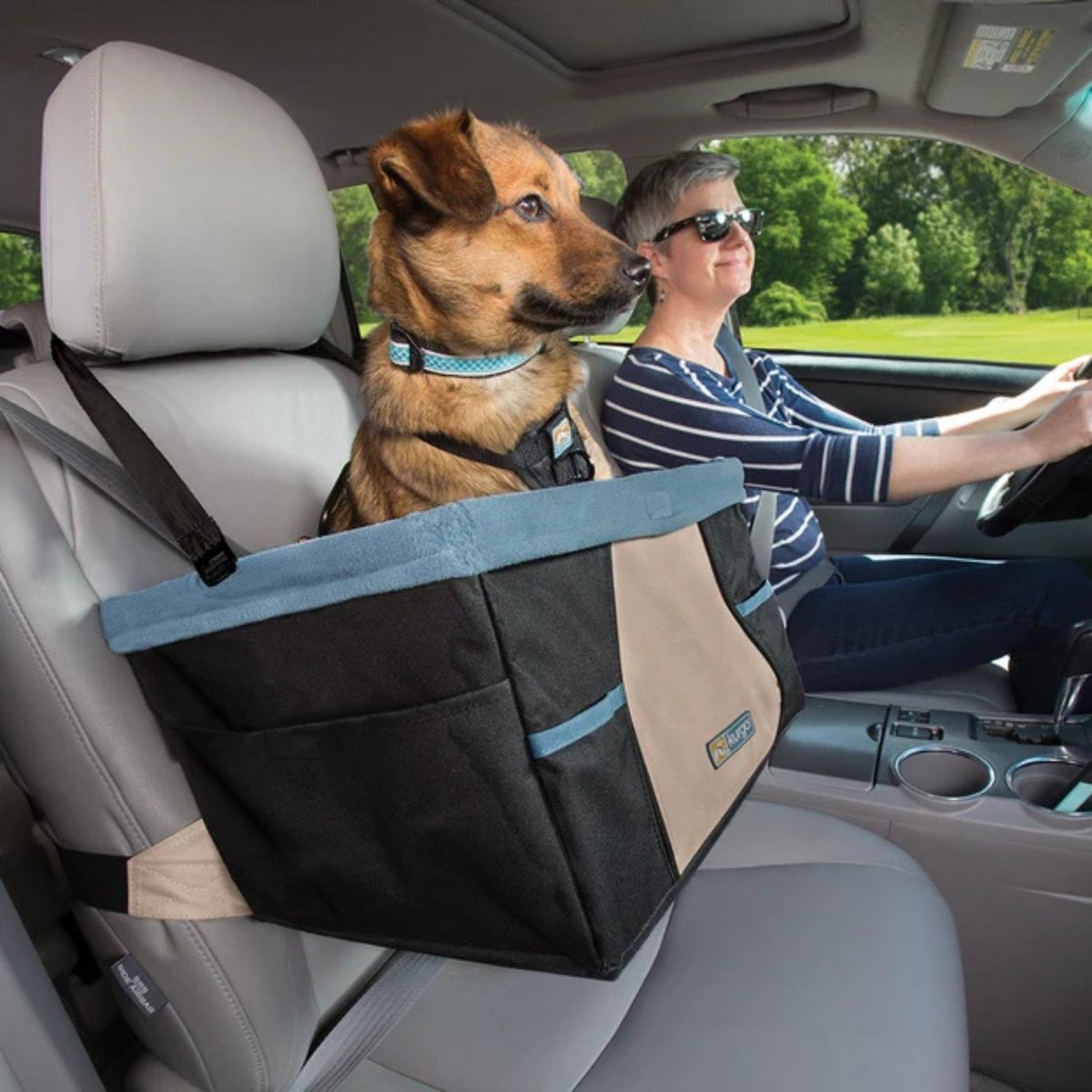 Kurgo Dog Rover Booster Seat Black - Pets Perfect