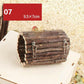Natural Wood Hamster Playground with Swing & Fence - Pets Perfect