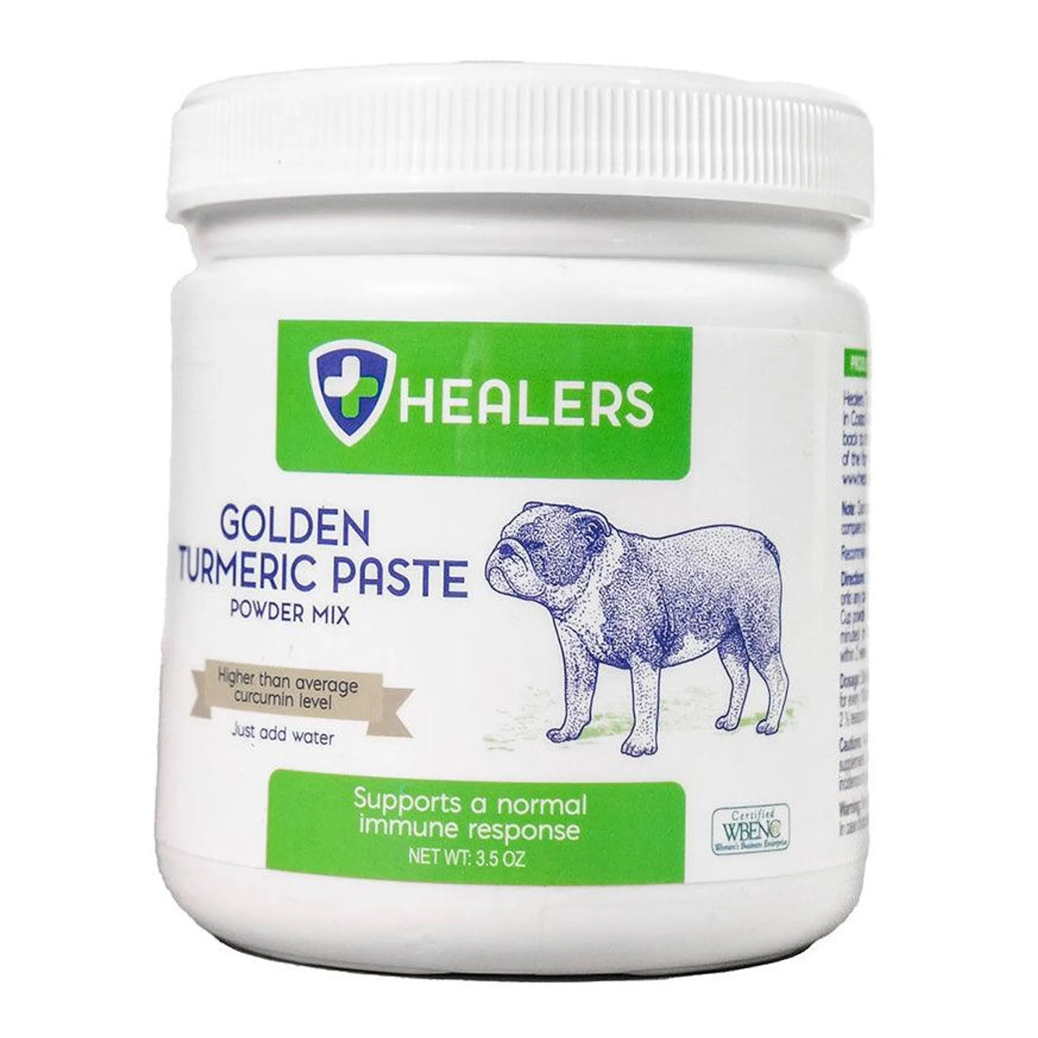 Healers Golden Turmeric Paste for Dogs