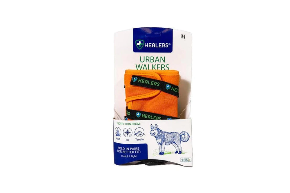 Healers Petcare Urban Walkers III Dog Boots - Waterproof, Reflective, Machine Washable - Pets Perfect