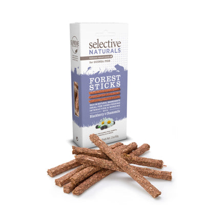 Science Selective Forest Sticks w/ Blackberry & Chamomile for Guinea Pigs 4ea/2.1 oz.