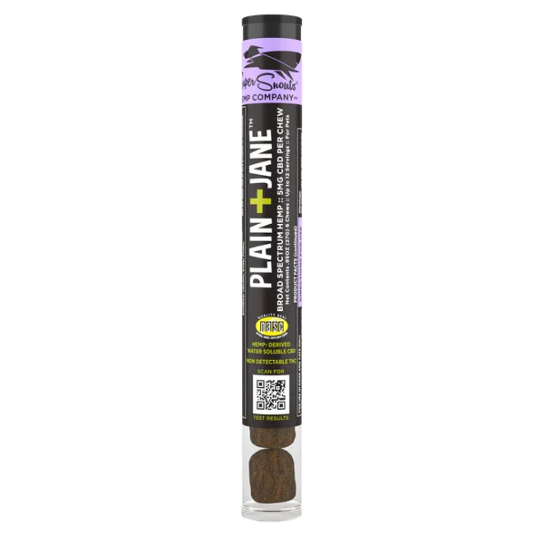 Super Snouts Dog Broad Dog Chew Plain Jane 6 ct