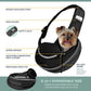 Katziela Expandable Sling Bag Black - Pets Perfect