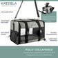 Katziela Quilted Companion Carrier Gray Large - Pets Perfect