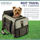 Katziela Quilted Companion Carrier Gray Large - Pets Perfect
