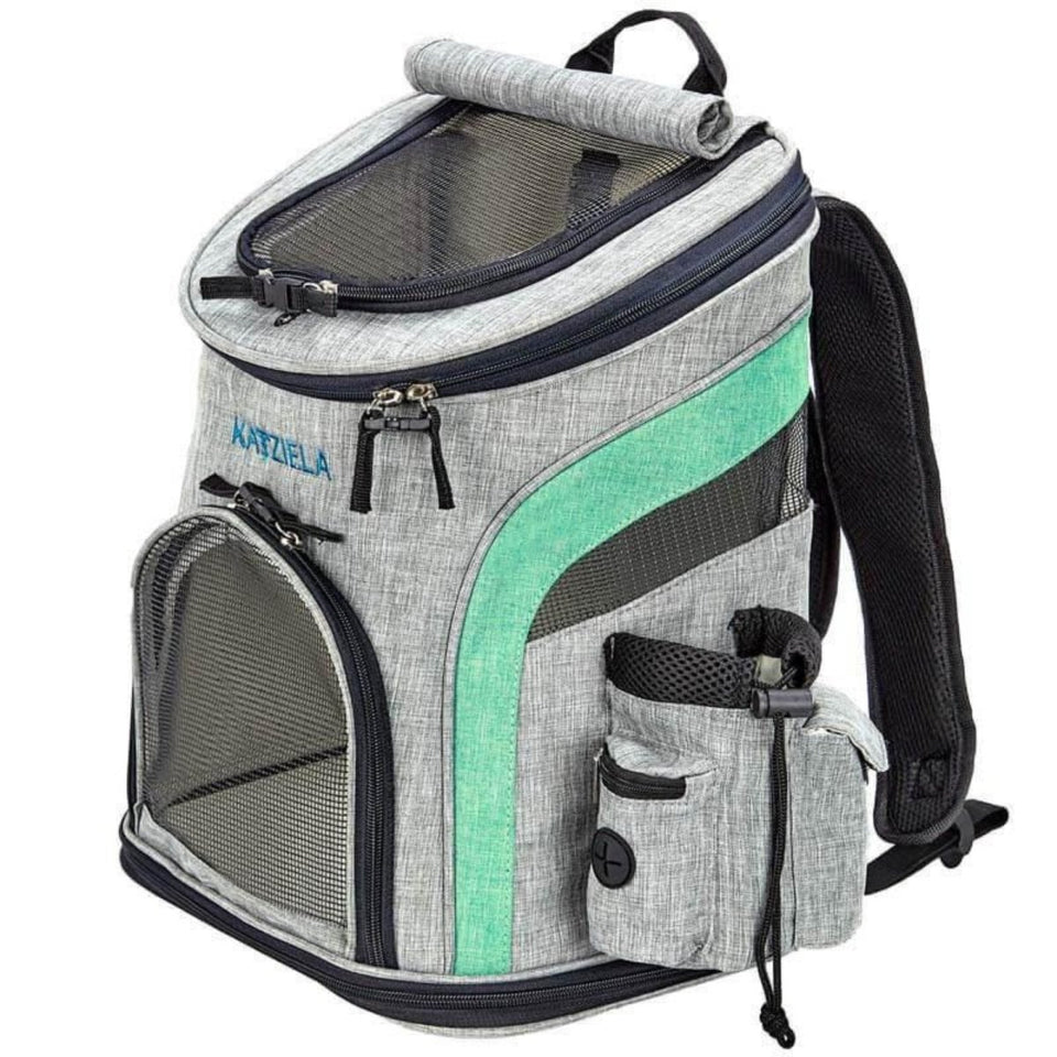 Katziela Voyager Backpack Carrier Gray/Light Green, view 5