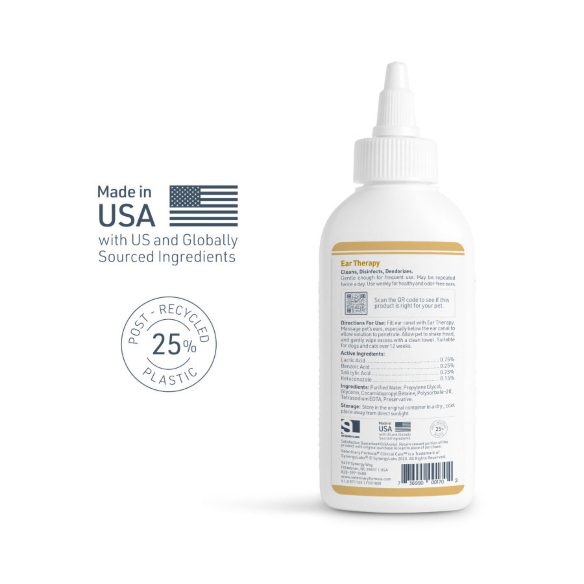 Synergy Labs Veterinary Formula Clinical Care Ear Therapy 4 oz, view 2