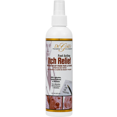 Synergy Labs Dr. Gold's Itch Relief with Hydrocortisone and Allantoin 8 fl oz