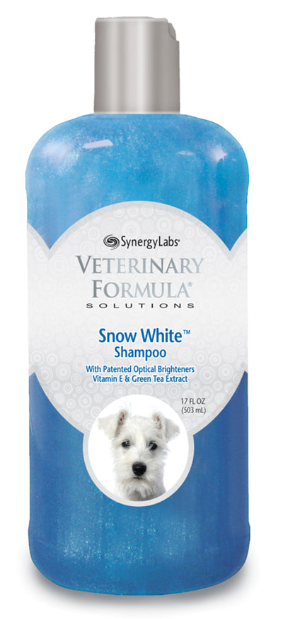 Synergy Labs Veterinary Formula Solutions Snow White Whitening Pet Shampoo 17 fl oz