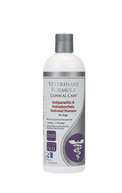 Synergy Labs Veterinary Formula Clinical Care Medicated Pet Shampoo 16 fl oz