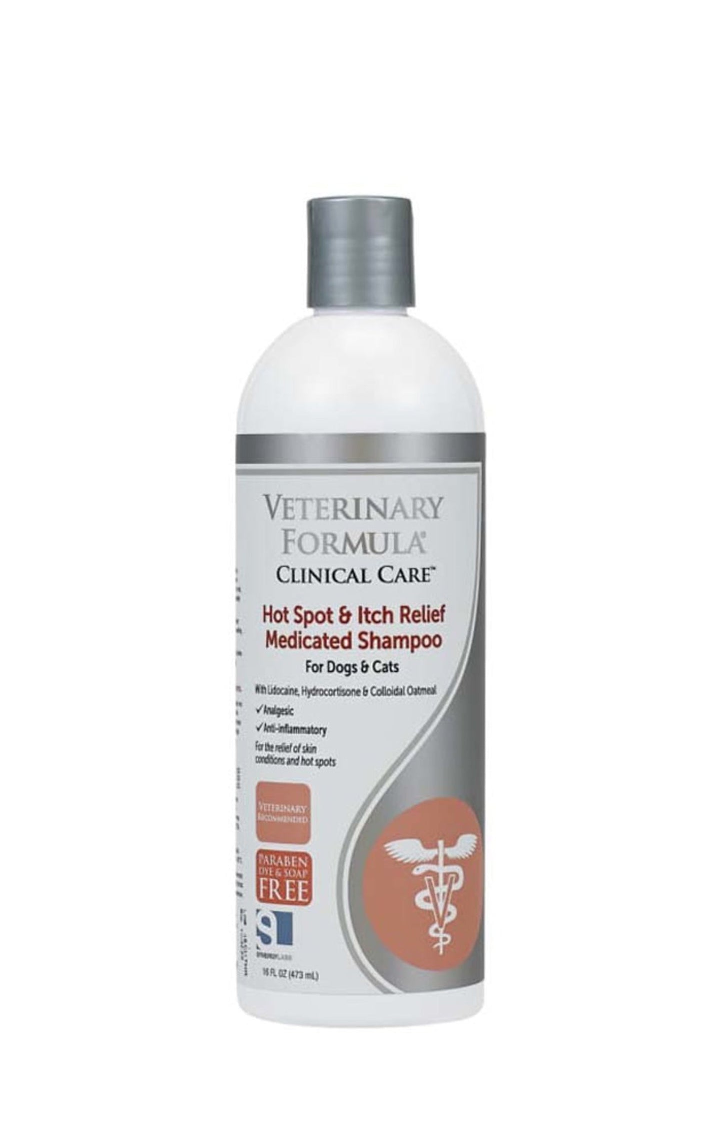 Synergy Labs Veterinary Formula Clinical Care Hot Spot Pet Shampoo 16