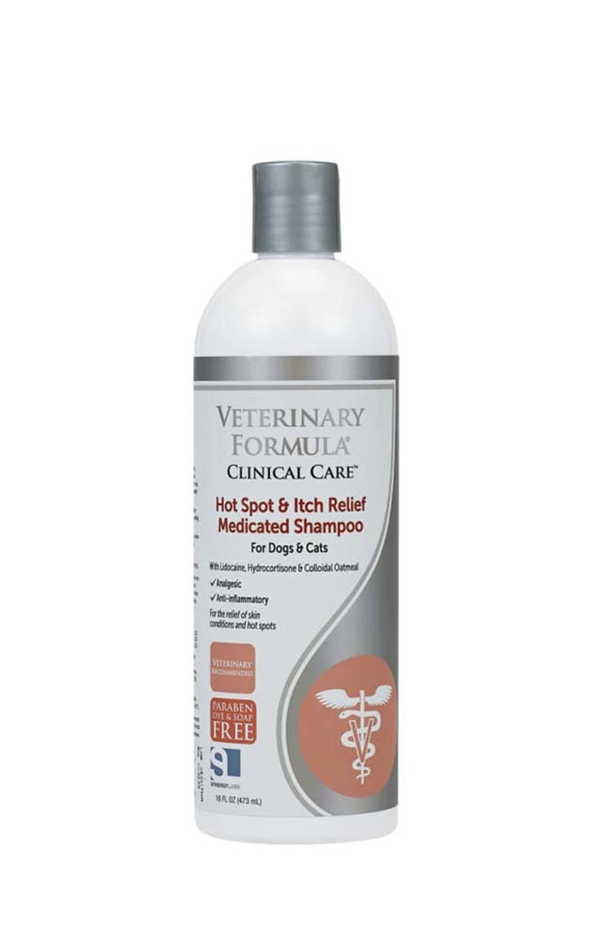 Synergy Labs Veterinary Formula Clinical Care Hot Spot Pet Shampoo 16