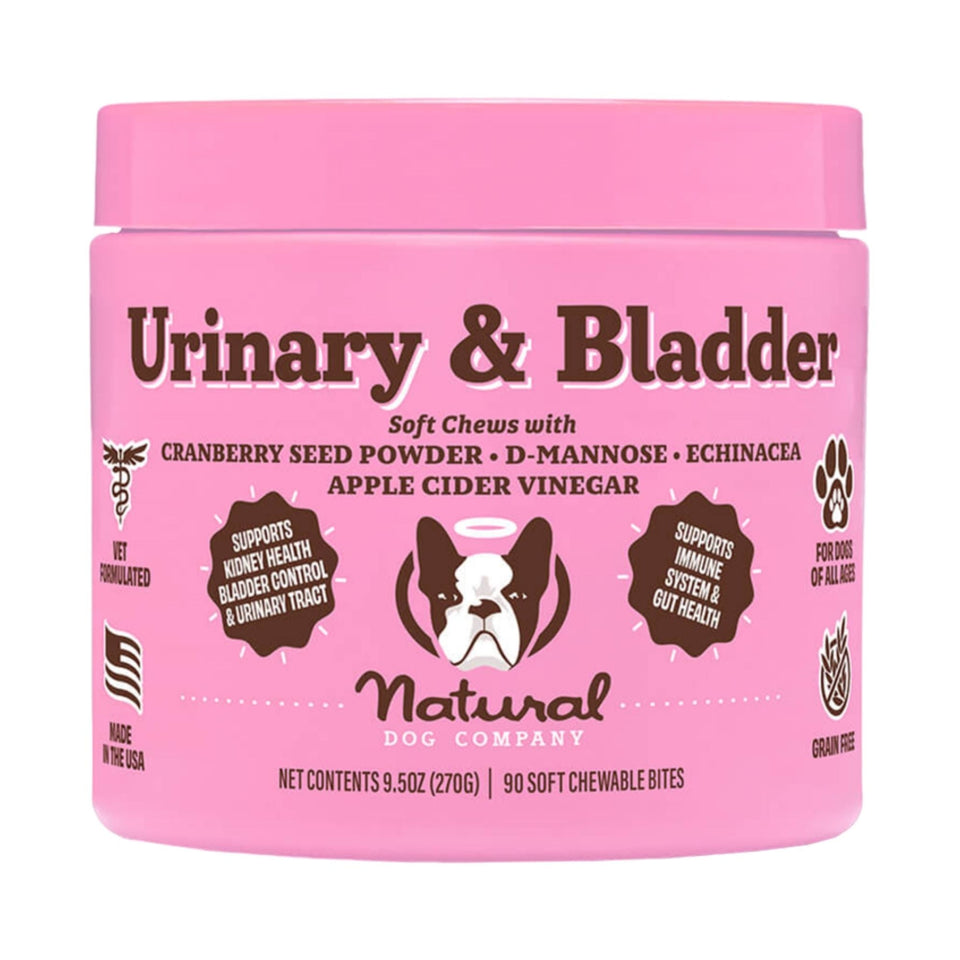 Natural Dog Company Dog Urinary & Bladder Chews - 90 Count