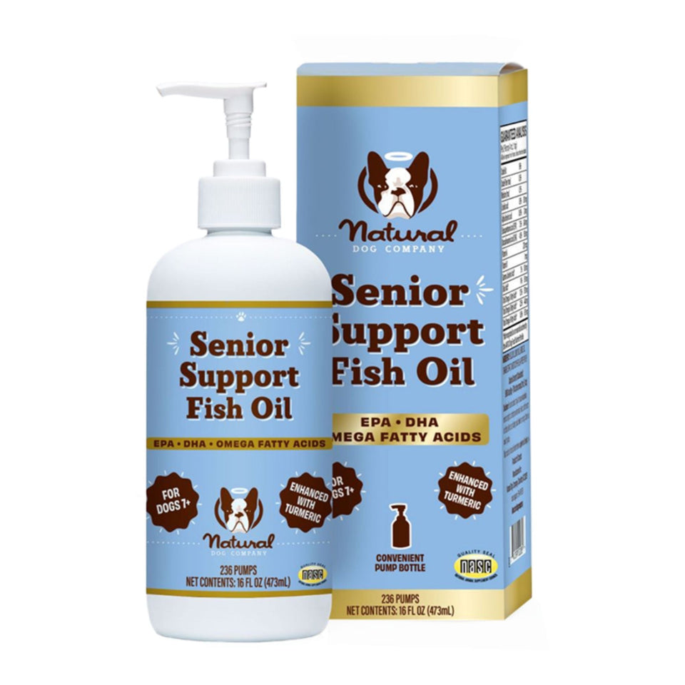 Natural Dog Company Dog Senior Support Oil 16oz.