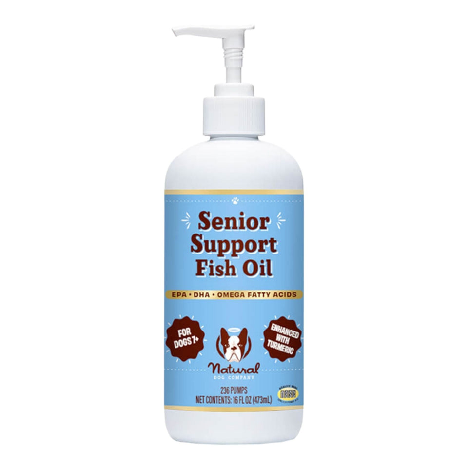 Natural Dog Company Dog Senior Support Oil 16oz.