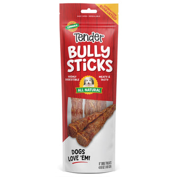 Lennox Tender Bully Sticks Dog Treat, 8 in, 4.16 oz