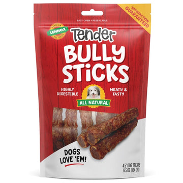 Lennox Tender Bully Sticks Dog Treat 4-5 in, 6.5 oz