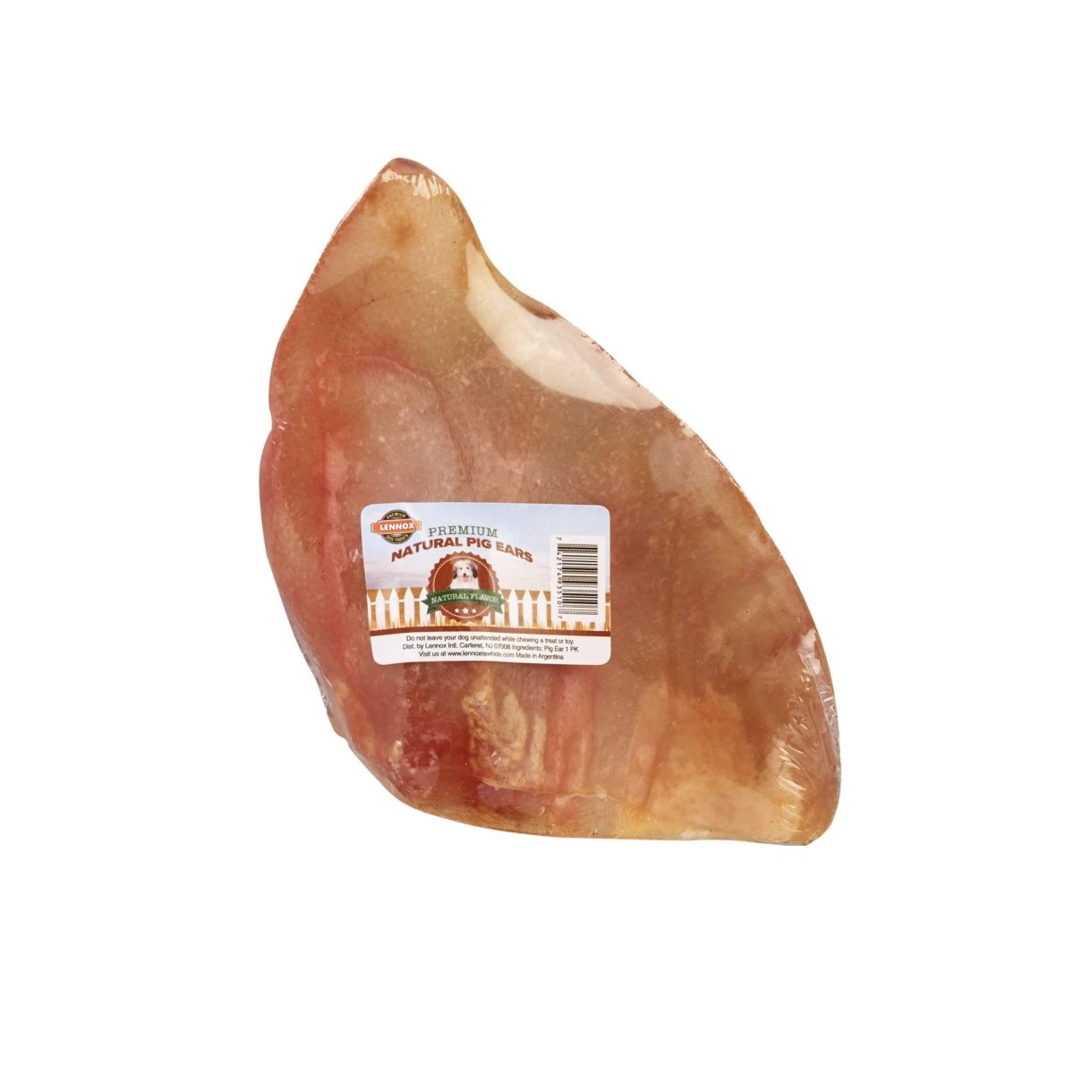 Lennox Natural Pig Ears Wrapped Dog Treat 25ea/25 ct - Pets Perfect