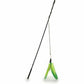 Cat Claws Wand with Feline Flyer Attachment Cat Toy Assorted 1ea/29 in - Pets Perfect