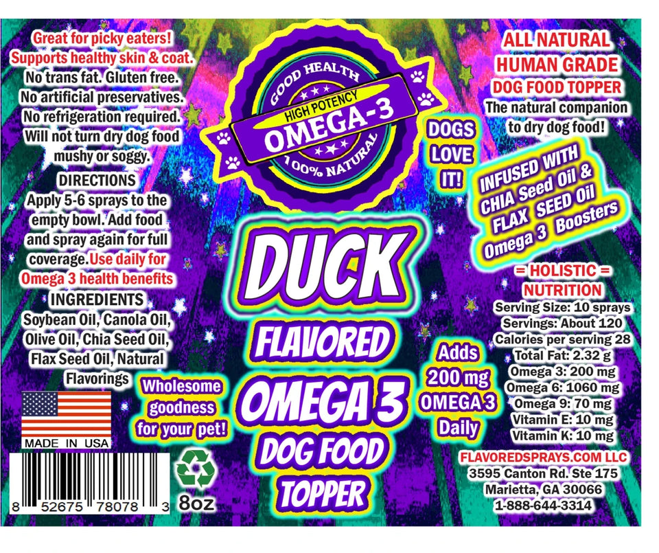 Duck Flavored Dog Food Topper - 8 oz - Pets Perfect