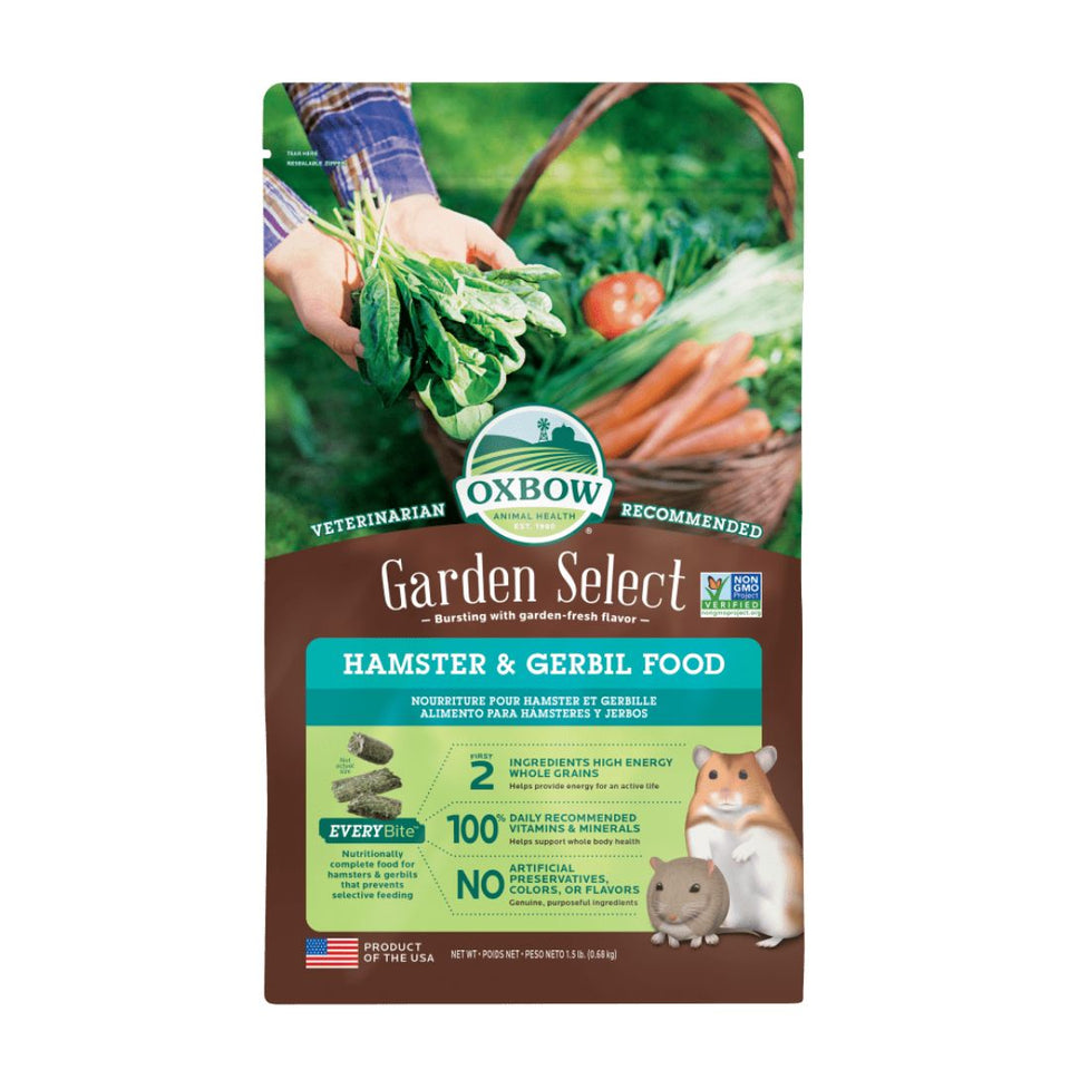 Oxbow Small Animal Garden Select Hamster & Gerbil 1.5Lb Default Title