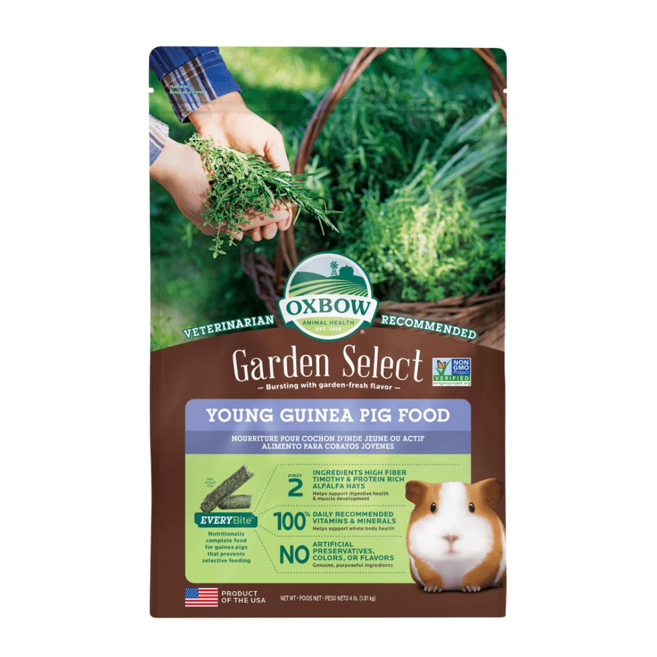 Oxbow Small Animal Garden Select Young Guinea Pig 4Lb Default Title