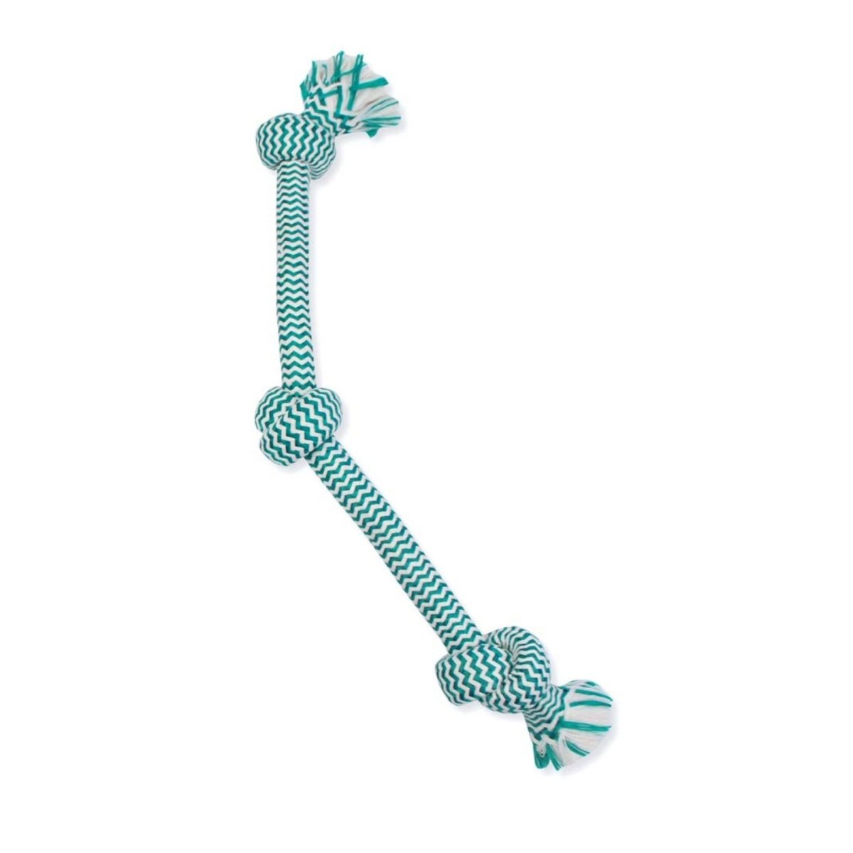 Mammoth Pet Products EXTRA FRESH 3 Knot Tug Toy Multi - Color 1ea/25 in, LG - Pets Perfect
