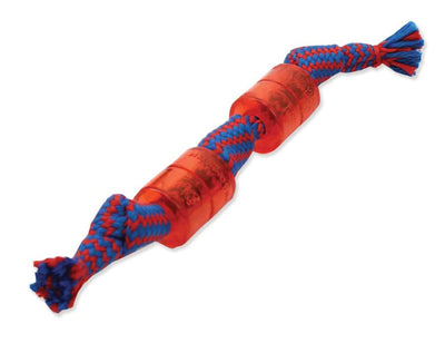 Mammoth Pet Products Candy Wraps Double with Squeakers Out Dog Toy Multi-Color Small, 13 in