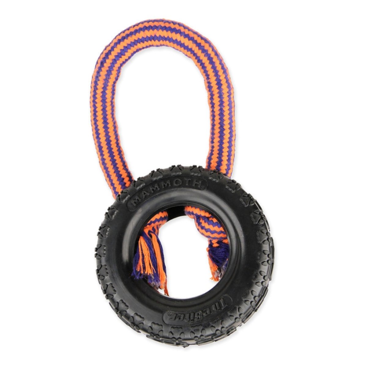 Mammoth Pet Products TireBiter Advanced w/Loop Rope Handle Dog Toy 1ea/MD, 5in. - Pets Perfect