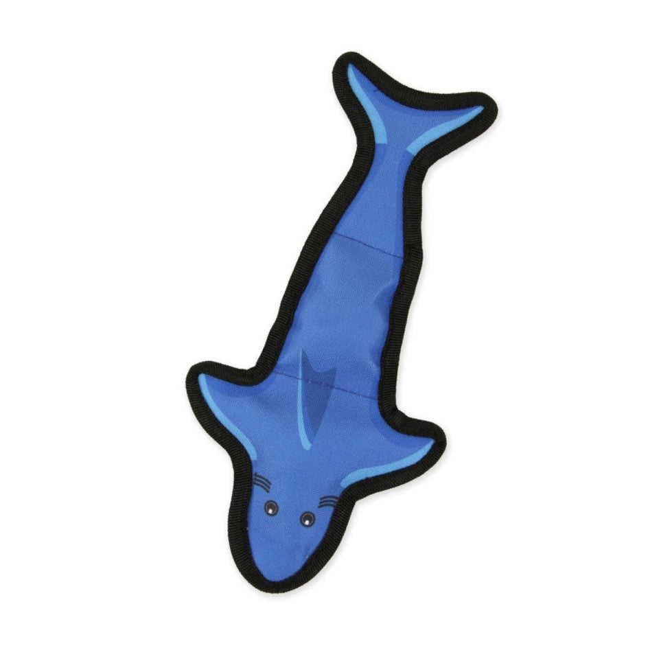 Mammoth Pet Products Squeaky Shark Dog Toy Small, 11 in