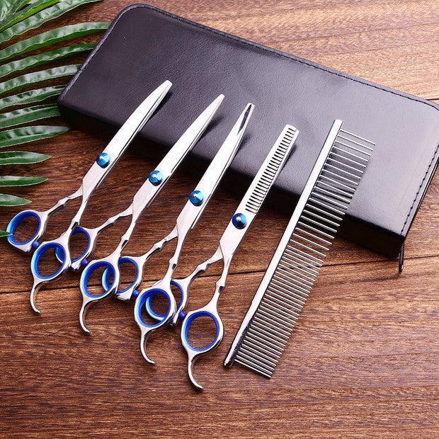 Precision Pro Pet Grooming Shears - Professional Dog Grooming Scissors - Pets Perfect