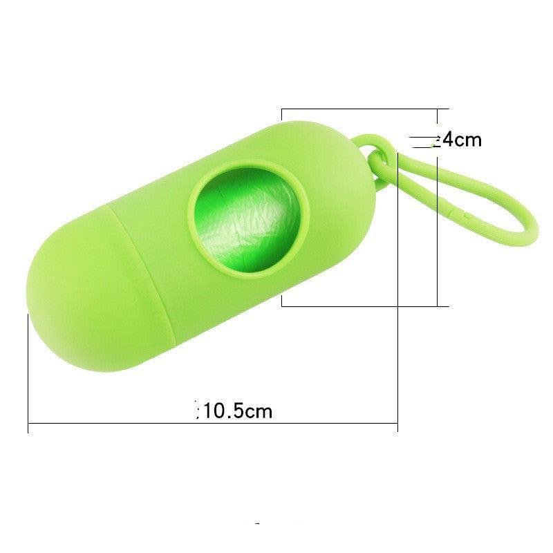 Portable Pet Waste Bag Dispenser - Leash - Attachable Dog Poop Bag Holder - Pets Perfect