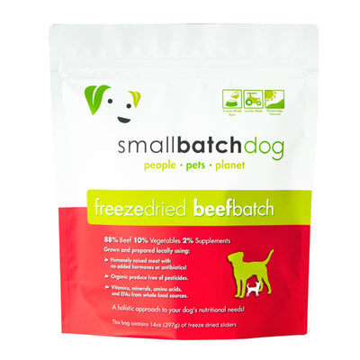 Small Batch Freeze-Dried Beef Sliders - 14 oz