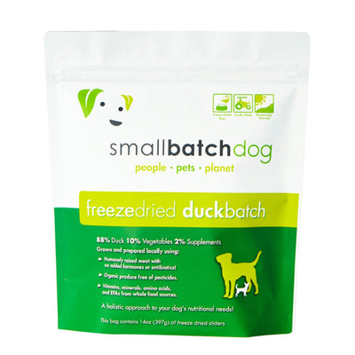 Small Batch Freeze-Dried Duck Sliders - 14 oz