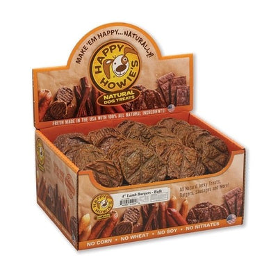 Happy Howie Dog Burger Lamb 4 in 60 ct