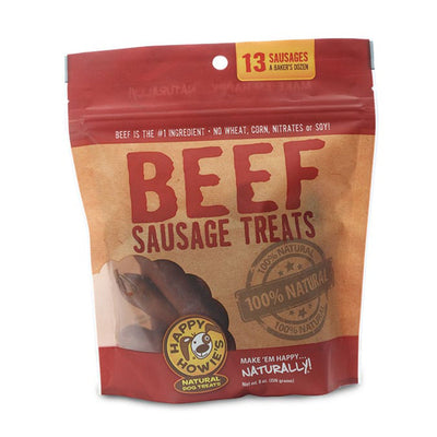 Happy Howie Dog Beef Sausage Bakers Dozen 4 in 8 oz
