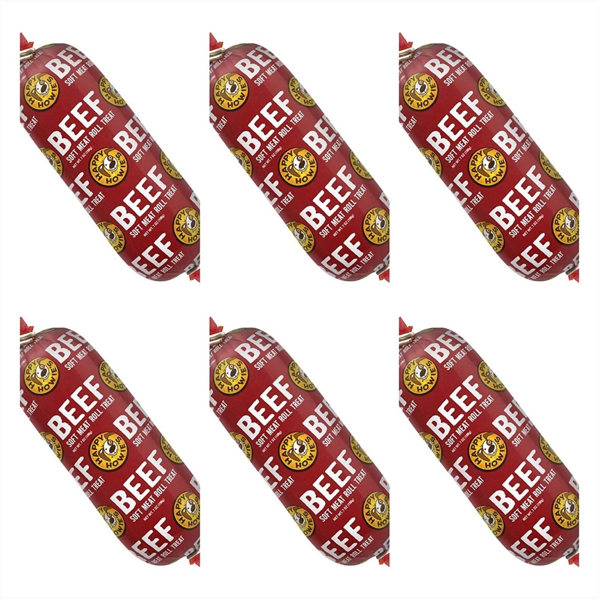 Happy Howie Dog Beef Roll 7oz. - Pets Perfect