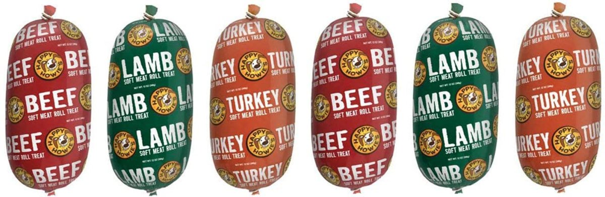 Happy Howie Dog Beef Roll 12oz. - Pets Perfect