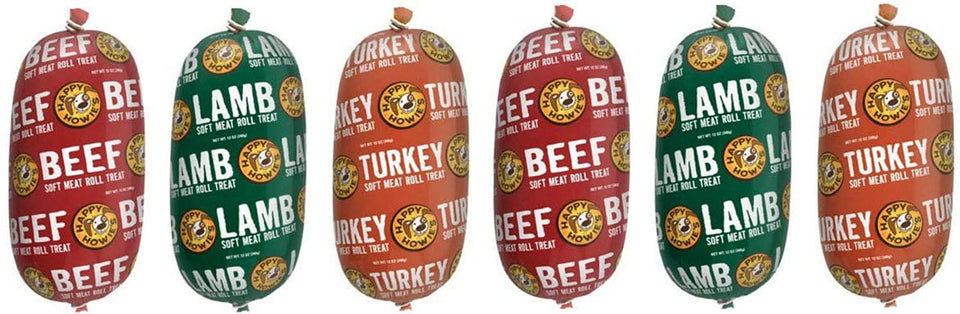 Happy Howie Dog Beef Roll 12 oz