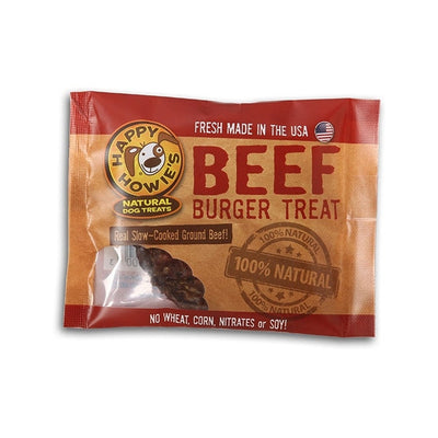 Happy Howie Dog Beef Burger 4 in 18 ct