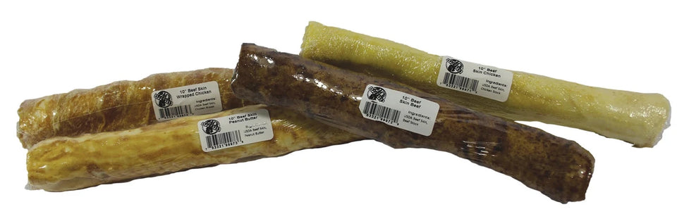 Beef Hide (wrapped chicken) - 6 oz bag - Pets Perfect