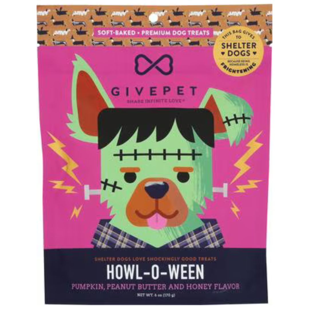 : Givepet Dog Soft Baked Howl O Ween 6 oz
