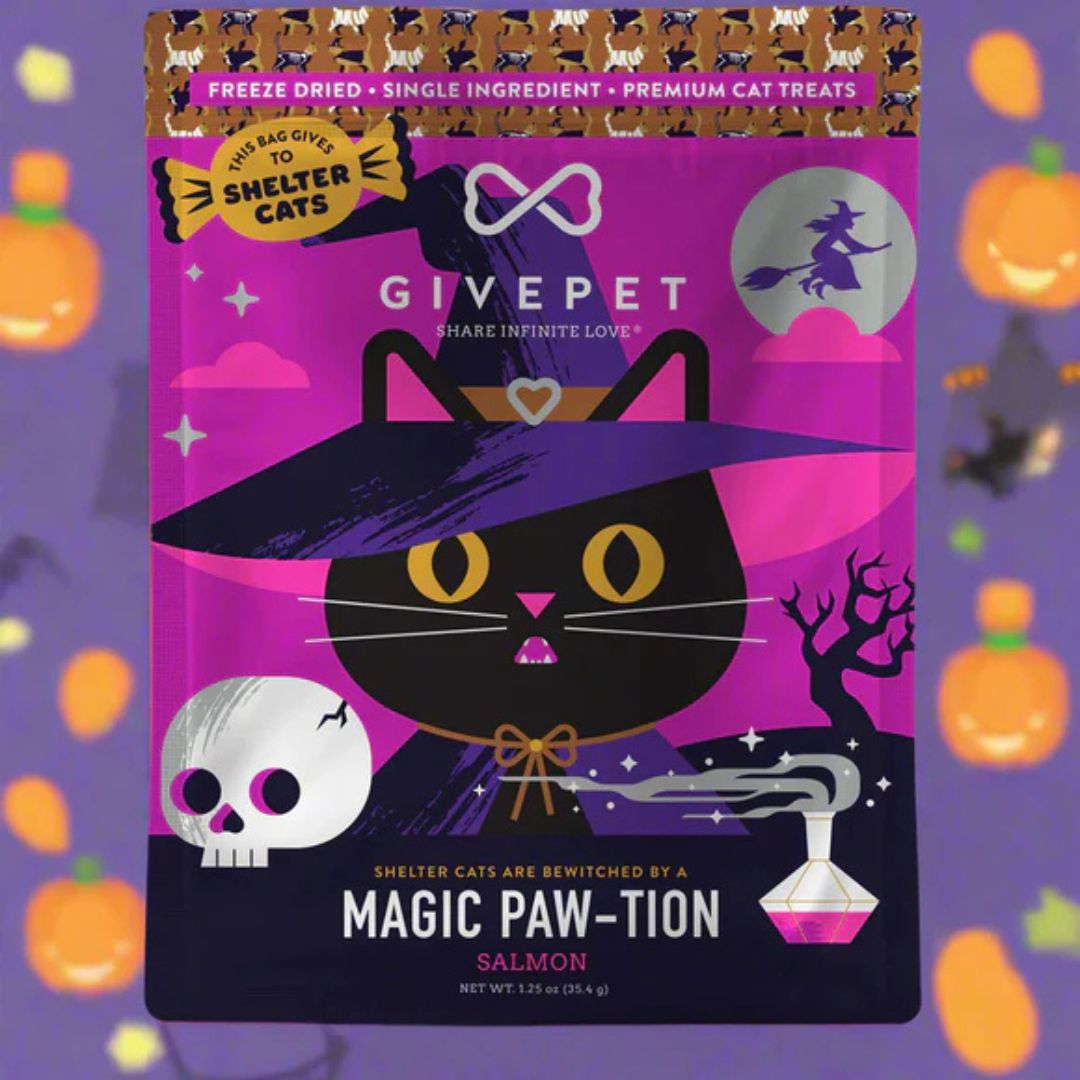 : Givepet Cat Holiday Freeze-Dried Grain-Free Magic Paw - Tion 1.25 oz
