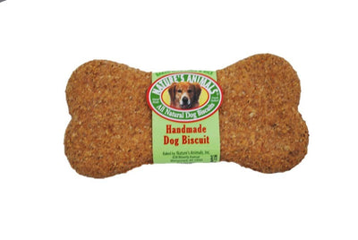 Single bone biscuit with green Handmade Dog Biscuit lamb and rice wrapper