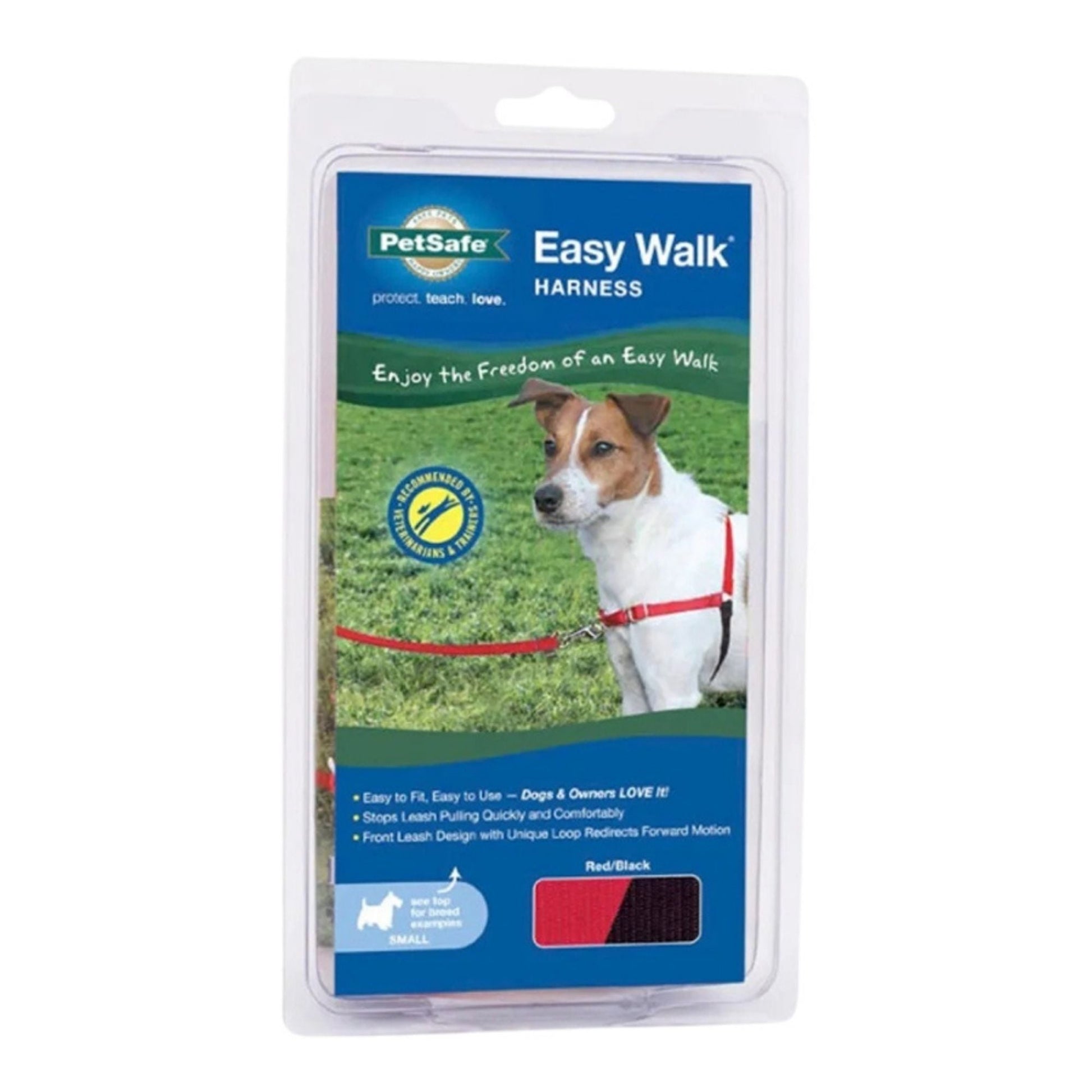 PetSafe Dog Easy Walk Dog Harness, Red Small