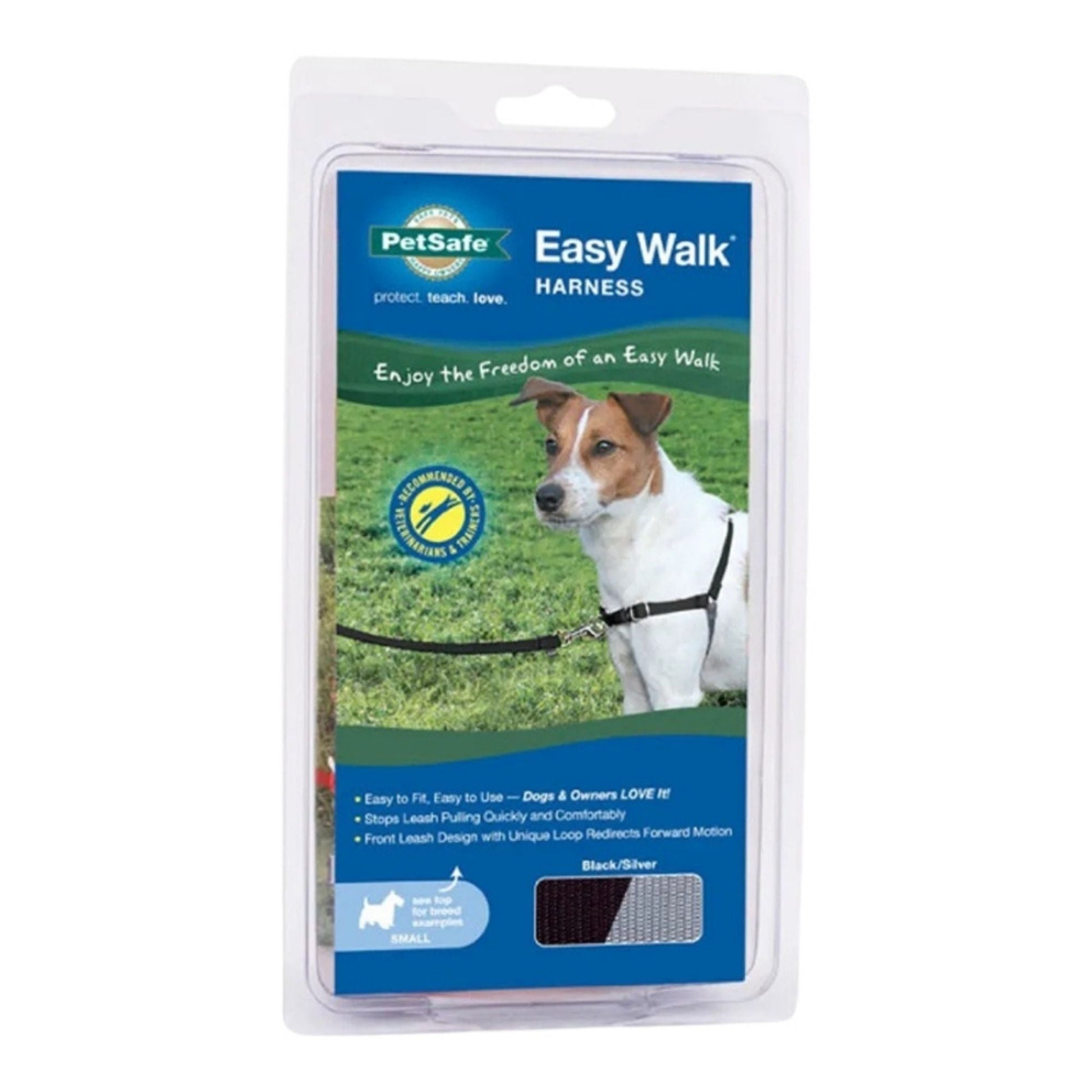 PetSafe Dog Easy Walk Dog Harness, Black Small