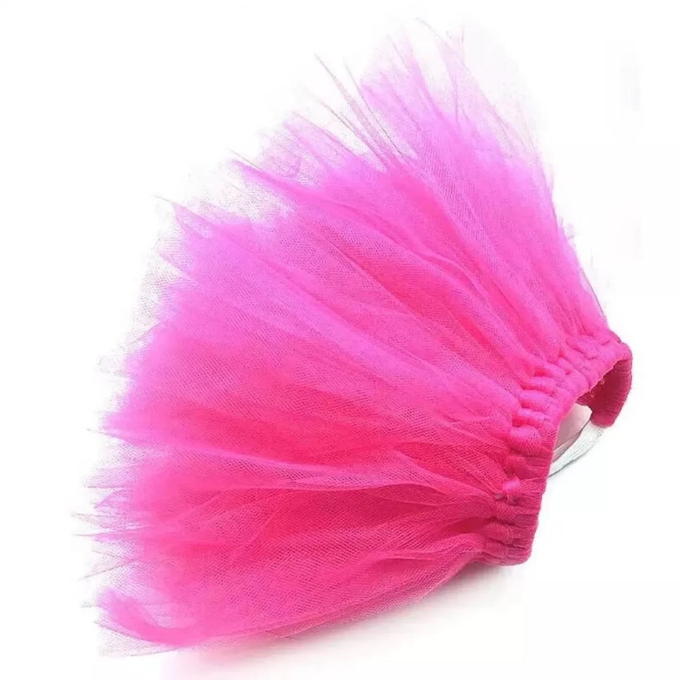 Hot Pink Dog Tutu Skirt (XS) - Pets Perfect