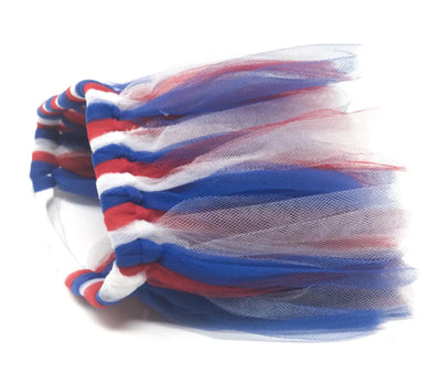 Red White Blue 4th of July Dog Tutu Skirt by Tutu Joli - Pets Perfect