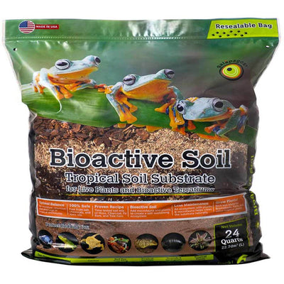 Galapagos Bioactive Tropical Soil Substrate Stand-Up Pouch 24 qt